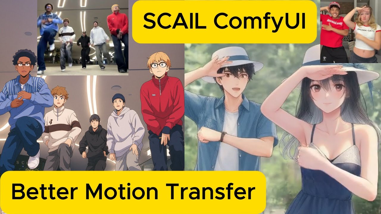 SCAIL Wan2.1 Setup in ComfyUI (GGUF) | Multiple character motion transfer
