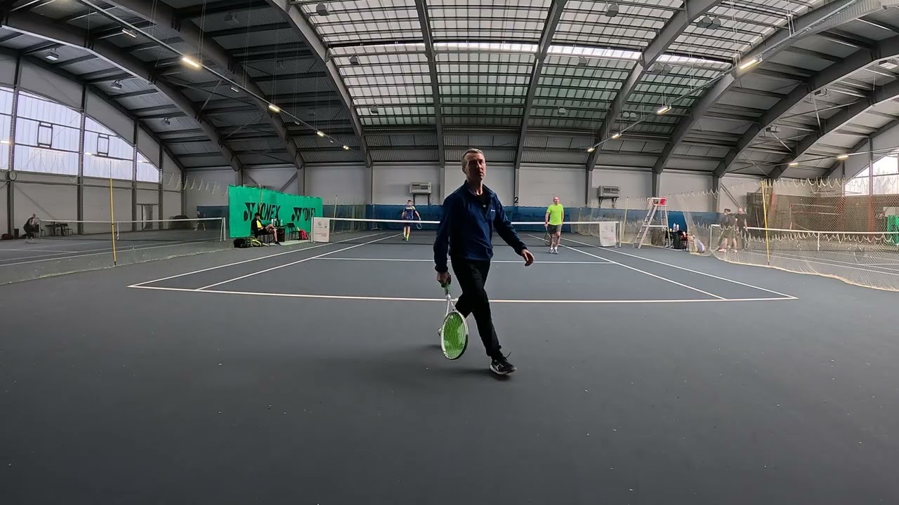 Double tennis: 3-team tournament games group stage (part 1)