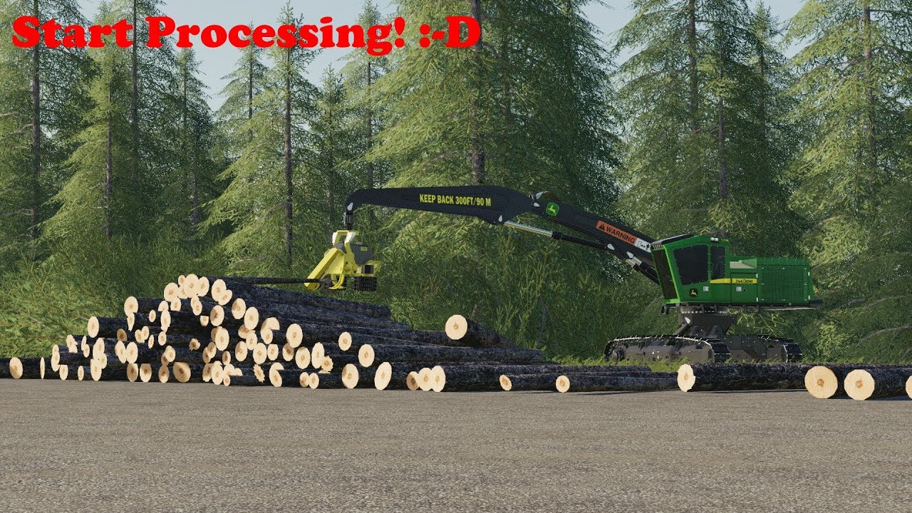 FS19 | Forestry On Willamina Forest | Processing Time! | Timelapse | S01 EP5