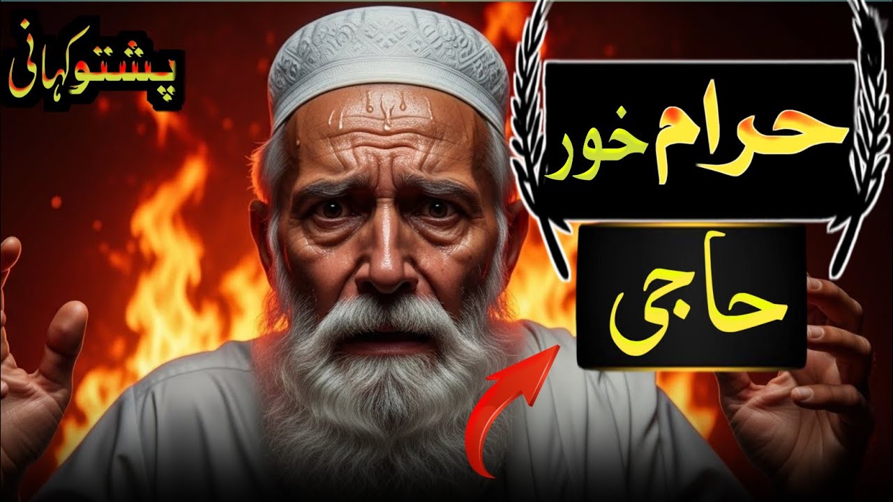 🔥 Haram Khor Haji Sahib | د حرام مال انجام | Pashto Moral Story🔥