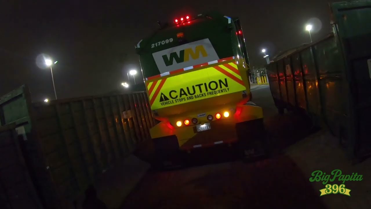 POV: Trashman Inspects His Garbage Truck
