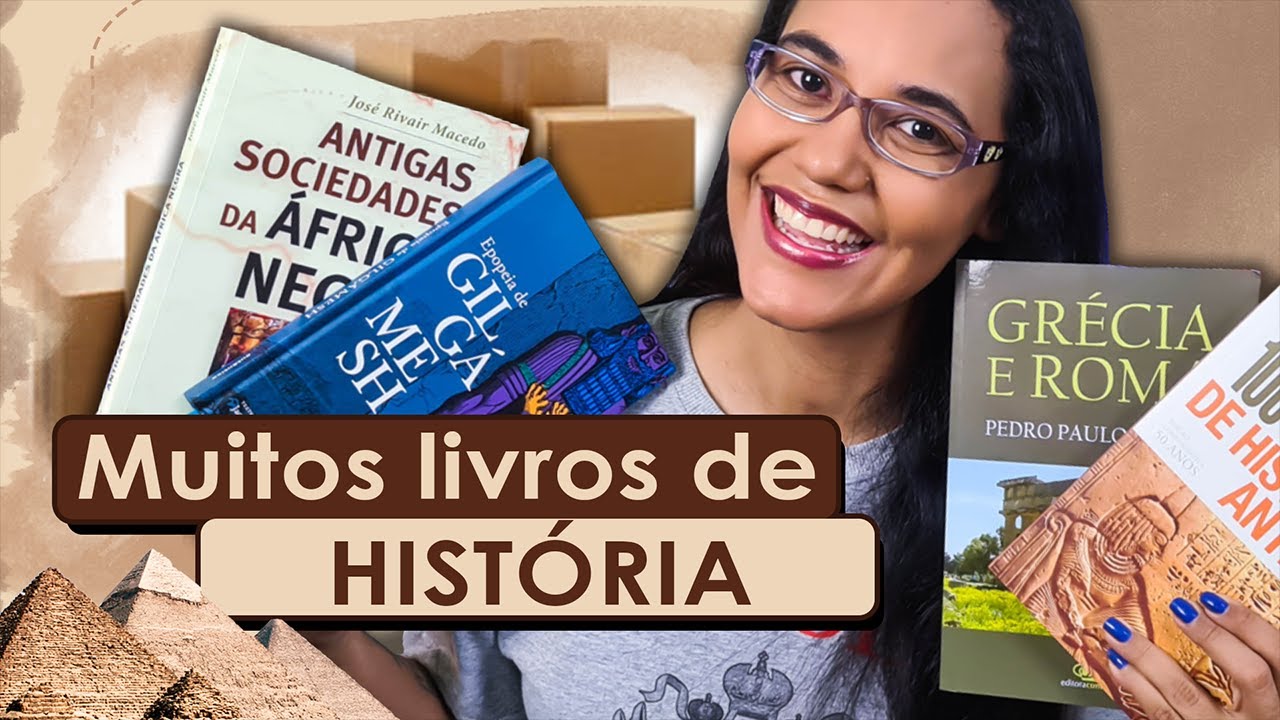 Novos Livros de Arqueologia e História que comprei/ganhei