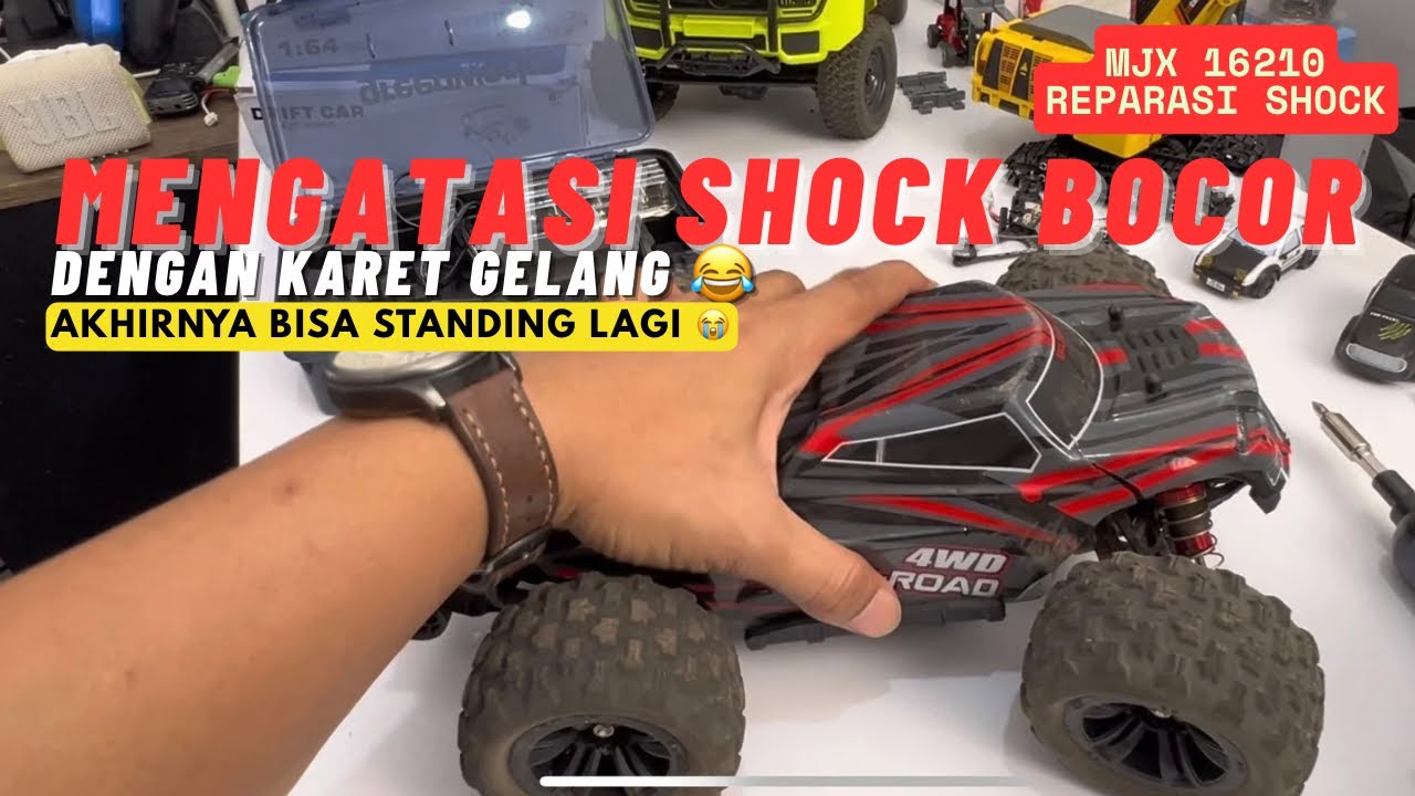 Reparasi mjx 16210 yang lama mangkrak dari shock bocor sampe berkarak. Apakah masih bisa jalan?
