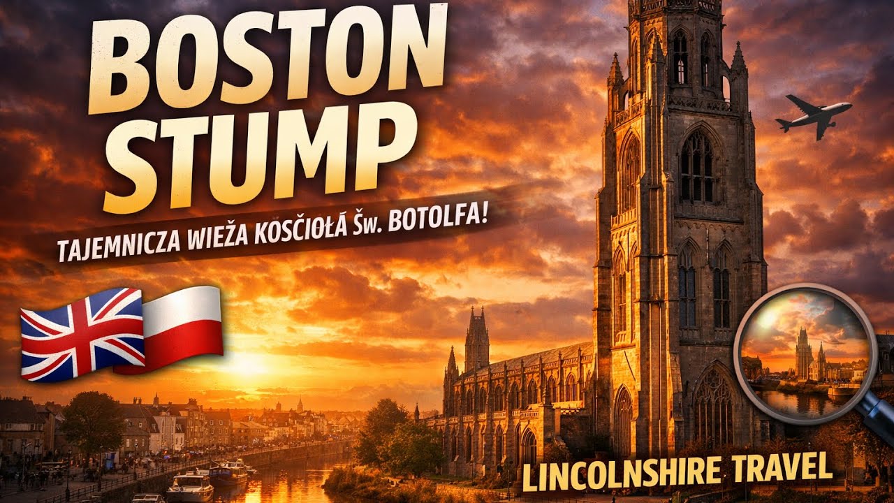 Boston Stump – Tajemnicza Wieża Kościoła św. Botolfa w Bostonie 🇬🇧 | Lincolnshire Travel