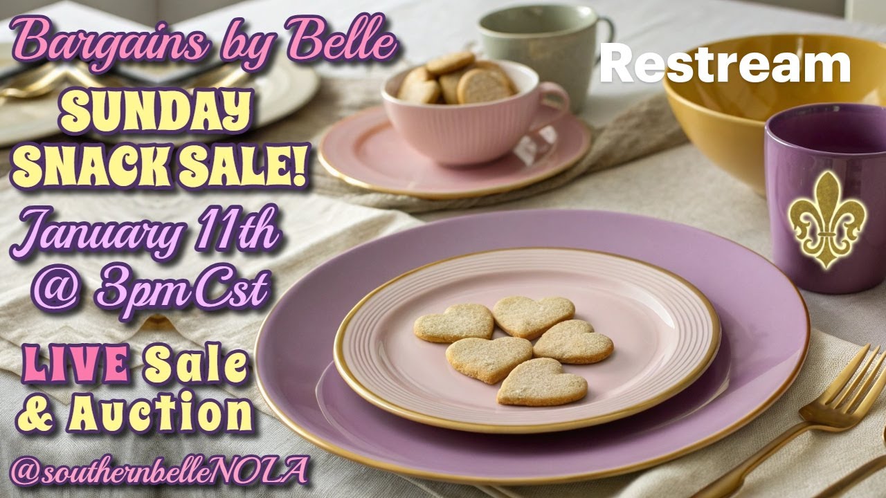 SUNDAY SNACK SALE 