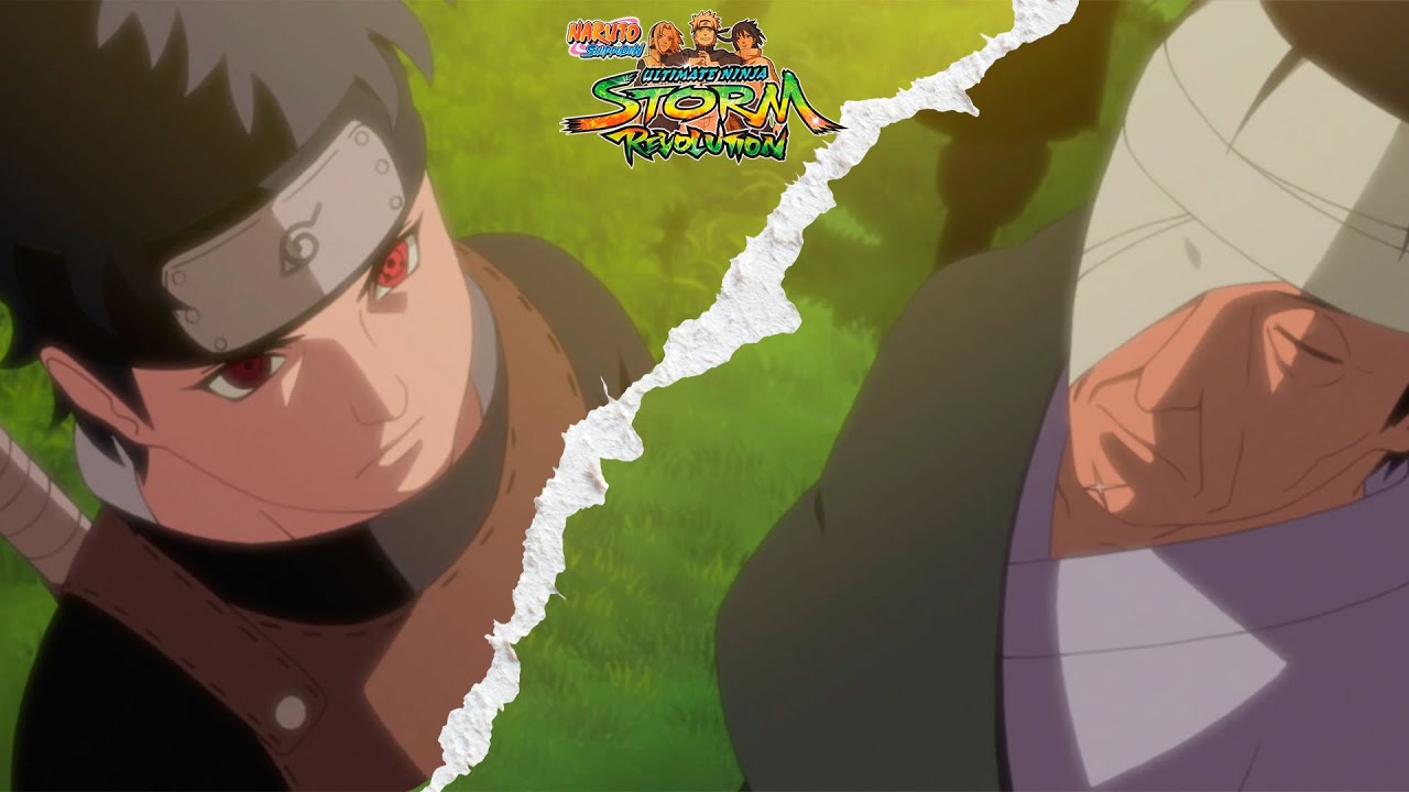 Shisui pelea contra Danzo y usa el Susanoo
