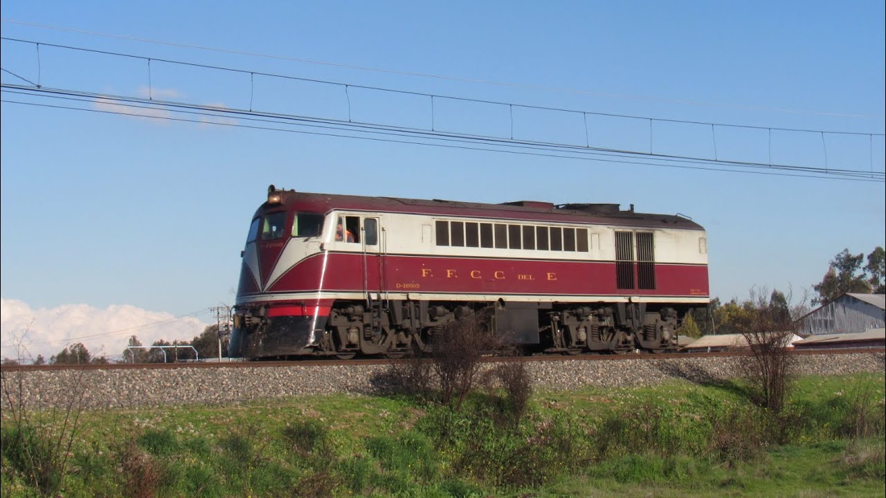 D16005 y D16012 Volanda por PK254 | efe trenes de chile