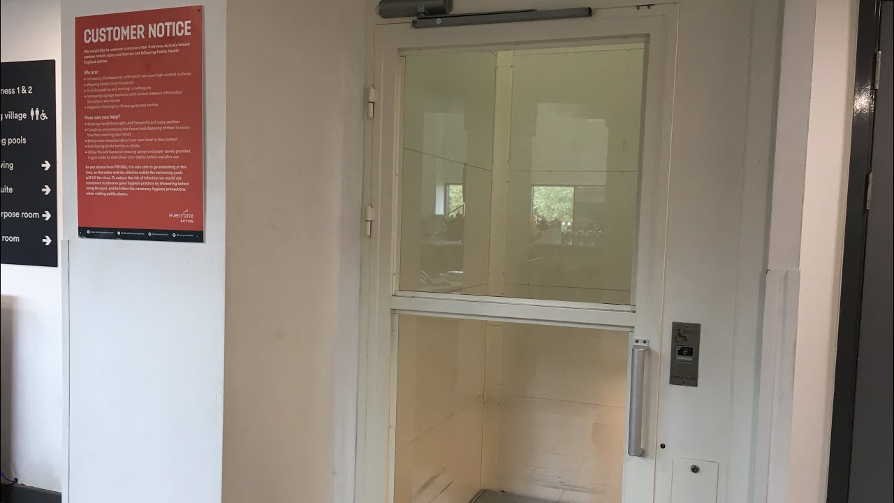 Platform Lift @ Stratford Lesuire Centre