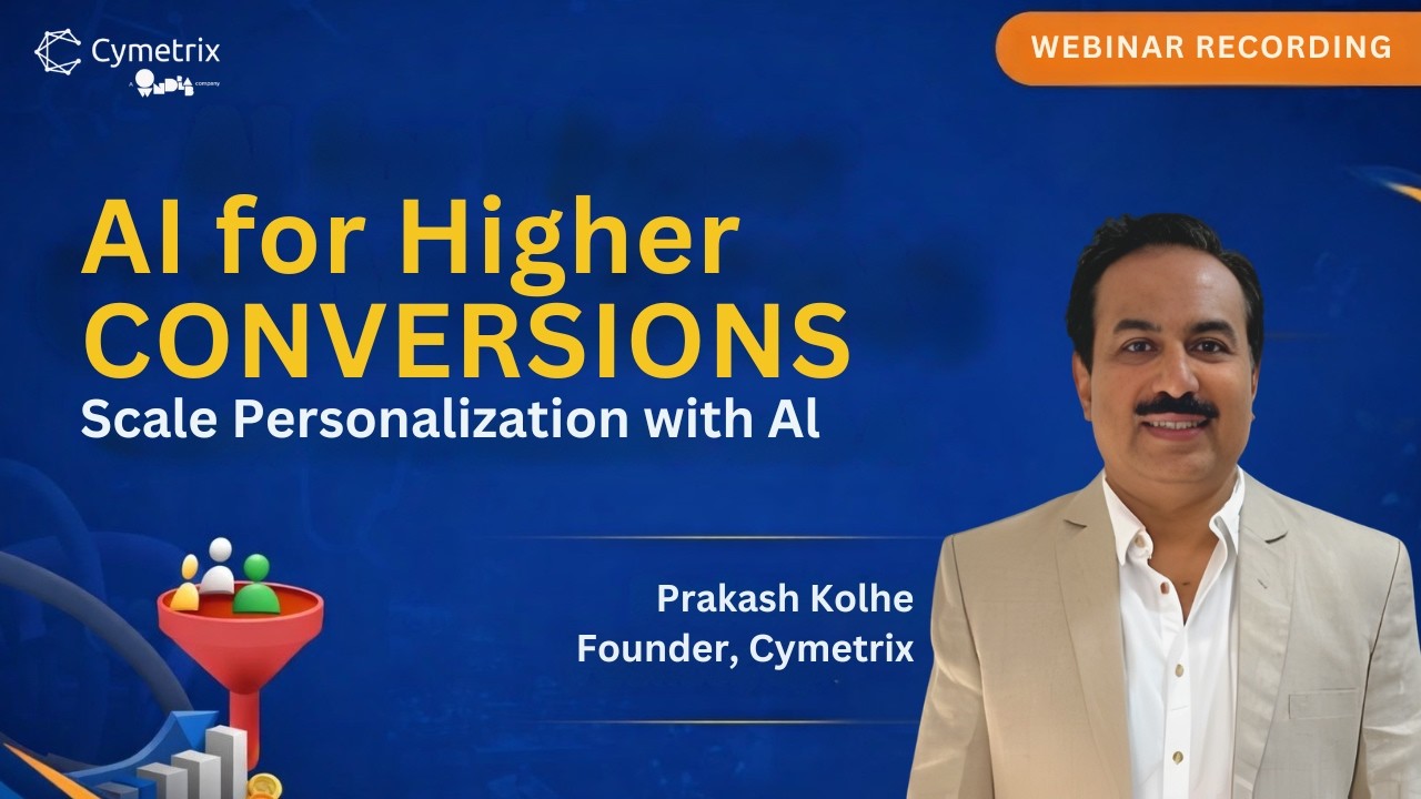 Using AI in Digital Marketing | Personalization at Scale | Cymetrix