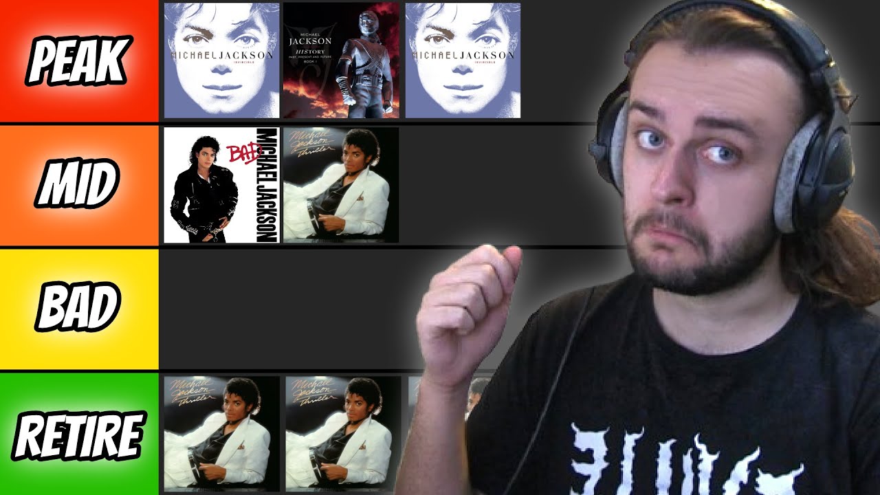 Michael Jackson UNRELEASED TIER LIST (Reupload)