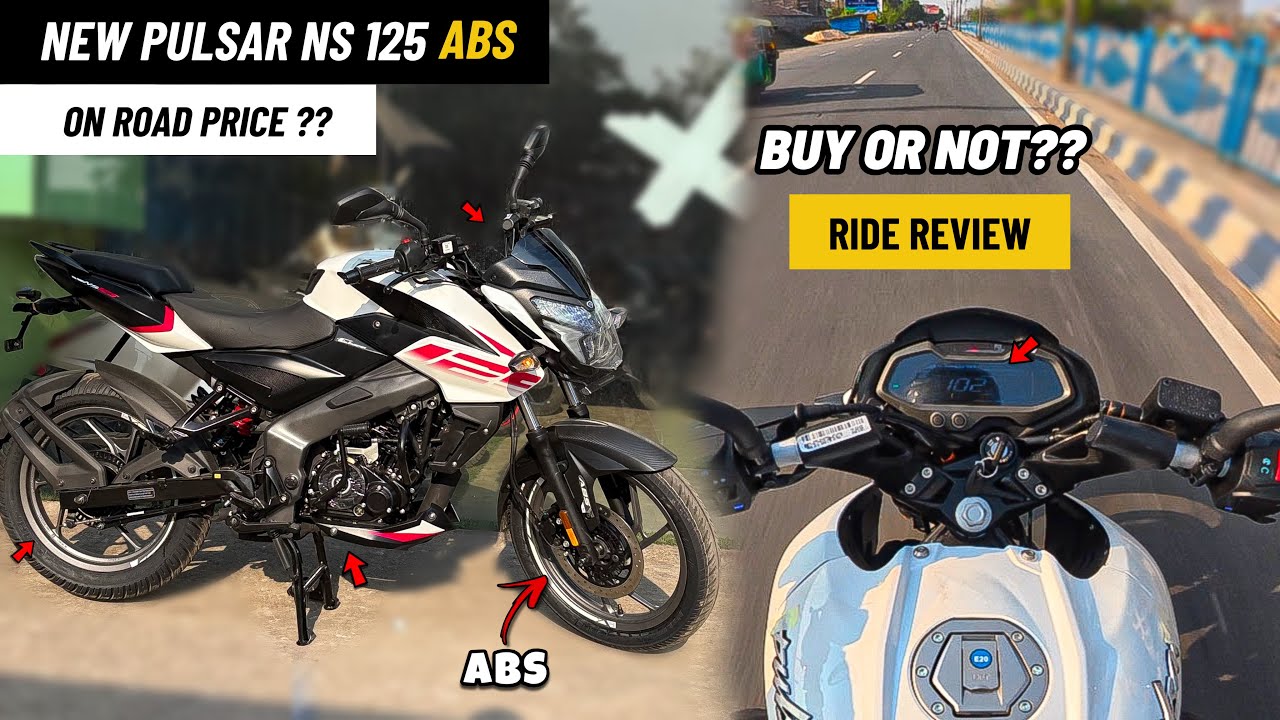 Bajaj Pulsar NS 125 ABS New Model 2026 RIDE REVIEW - On Road Price? New Update Brake Test 😱|newns125