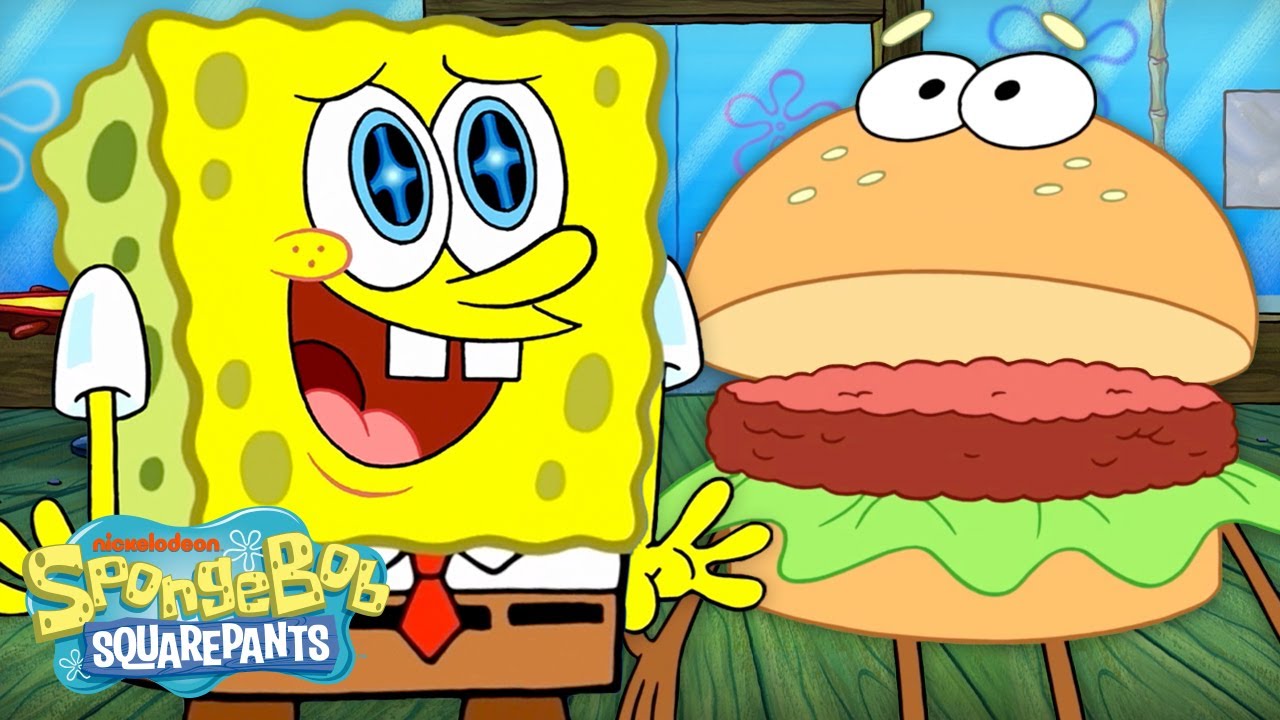 SpongeBob's CRAZIEST Krabby Patties Ever 🍔🤯 | 60 Minute Compilation | @SpongeBobOfficial