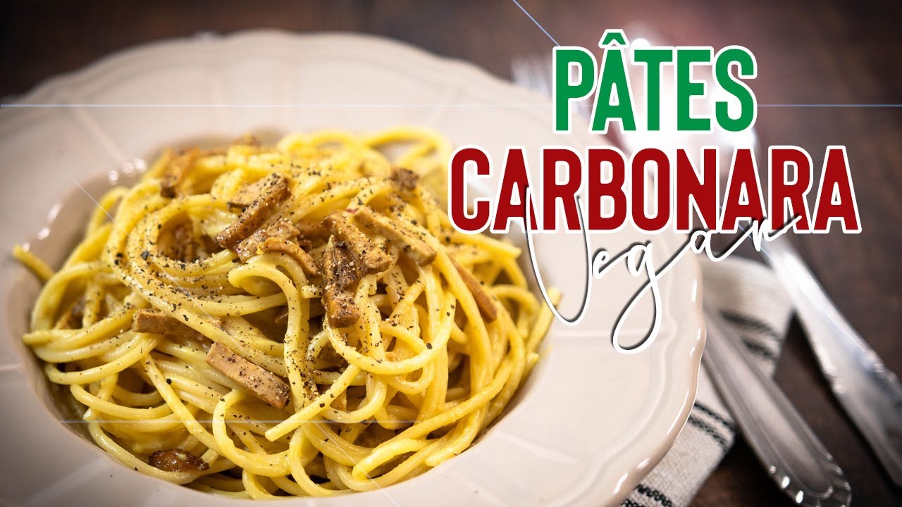 PÂTES À LA CARBONARA VEGAN