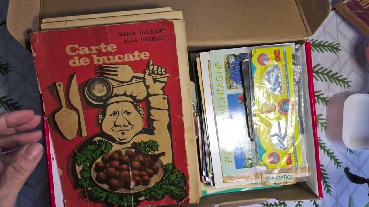 Cărți de bucate și Cărți poștale dinainte de anii '80