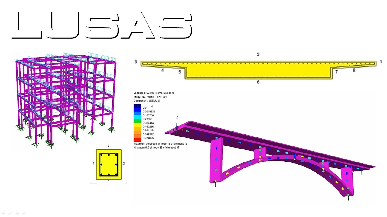 Defining member reinforcement and carrying out RC design checks to Eurocodes