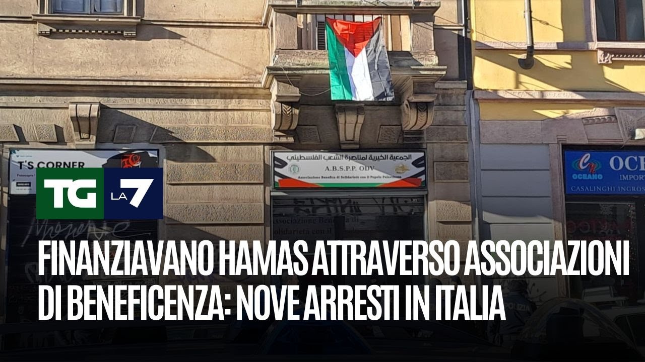 Finanziavano Hamas attraverso associazioni di beneficenza: nove arresti in Italia