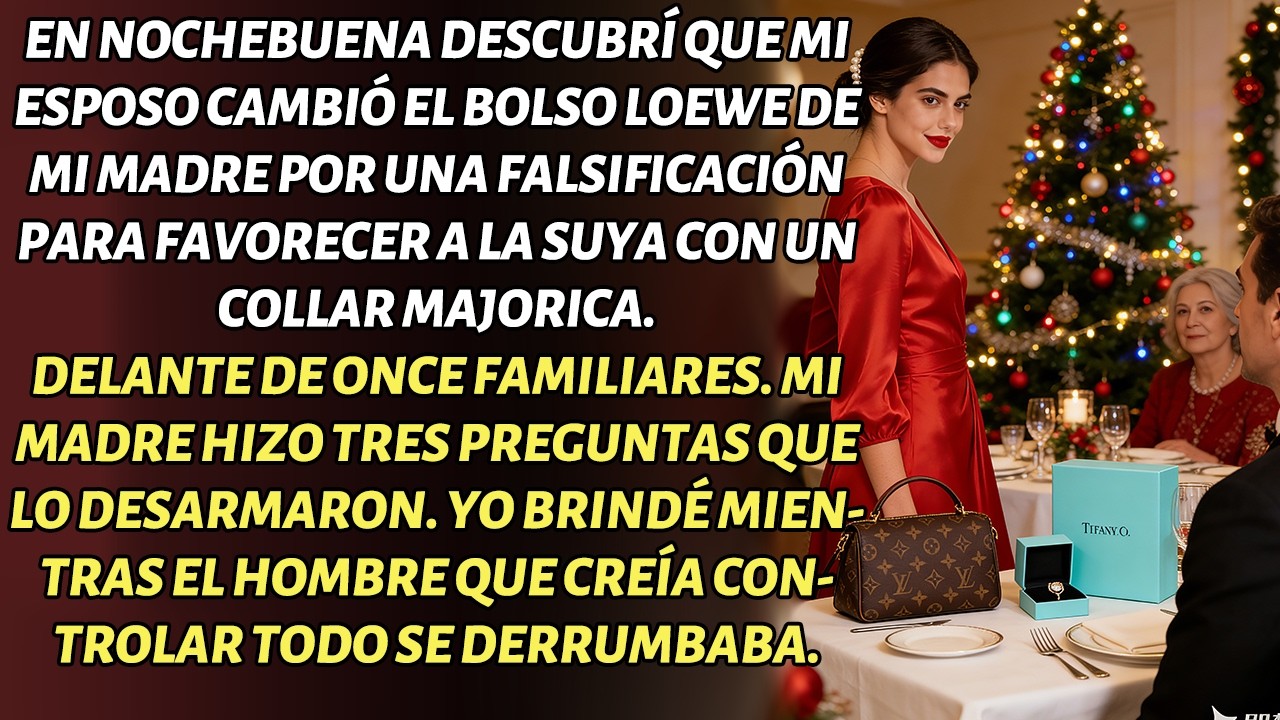 EN NOCHEBUENA TRAICIONÓ A MI MADRE. TRES PREGUNTAS LO DERRUMBARON.