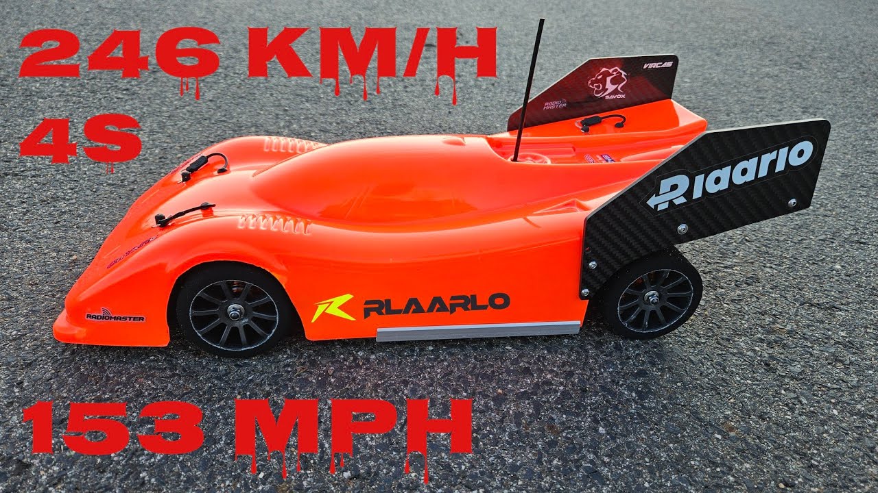 Rlaarlo AK-917 246 km/h 153 MPH TP4040 ONYX Deltaplastik Single 4S Castle XLX2 Radiomaster AK-787
