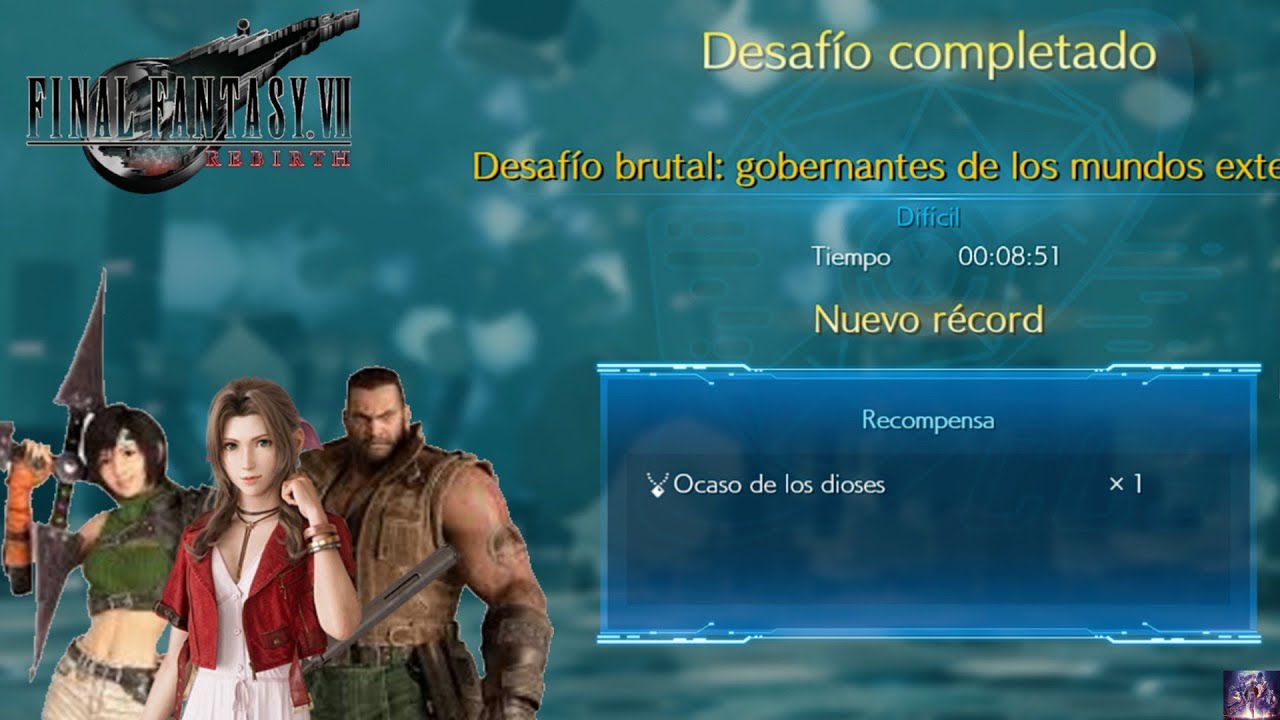 Final Fantasy VII Rebirth | Guía Como Ganar el Desafío Brutal: Gobernantes De Los Mundos Exteriores