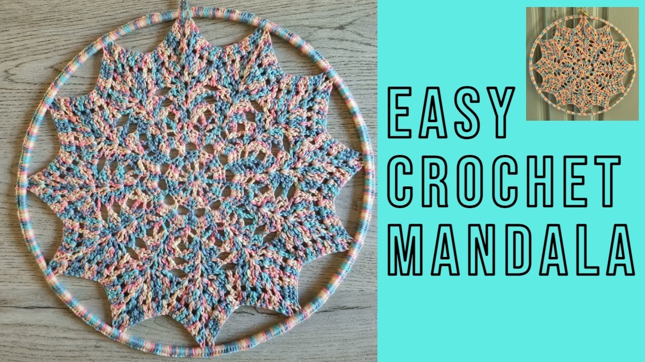 EASY CROCHET MANDALA