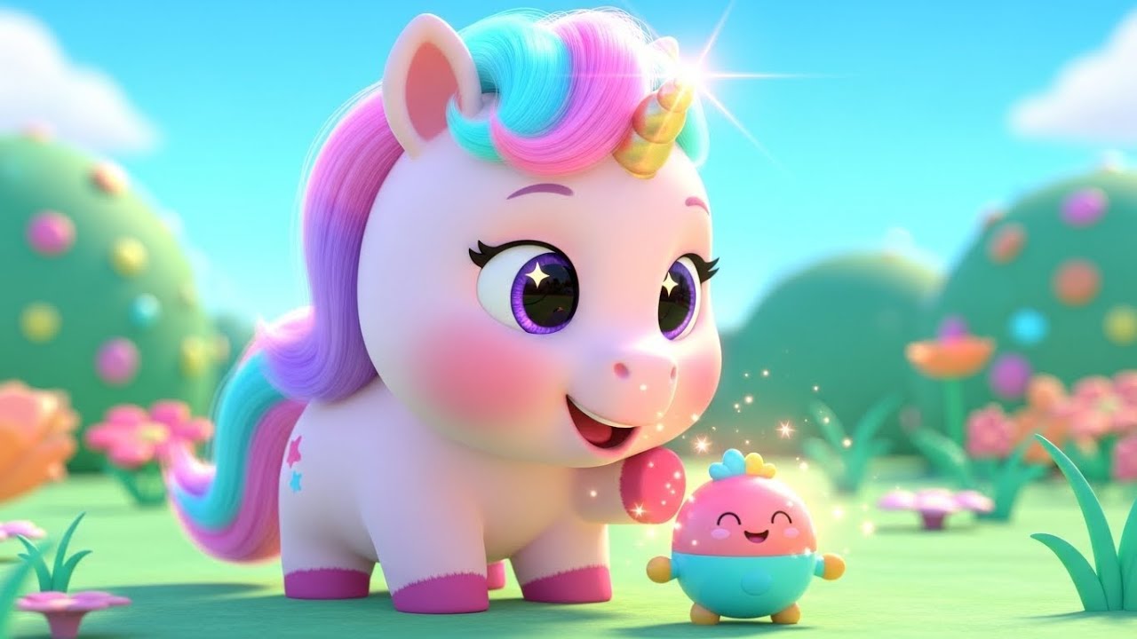 Unicorn Finds a Toy That Comes Alive 🦄✨ | Magical Kids Adventure Song