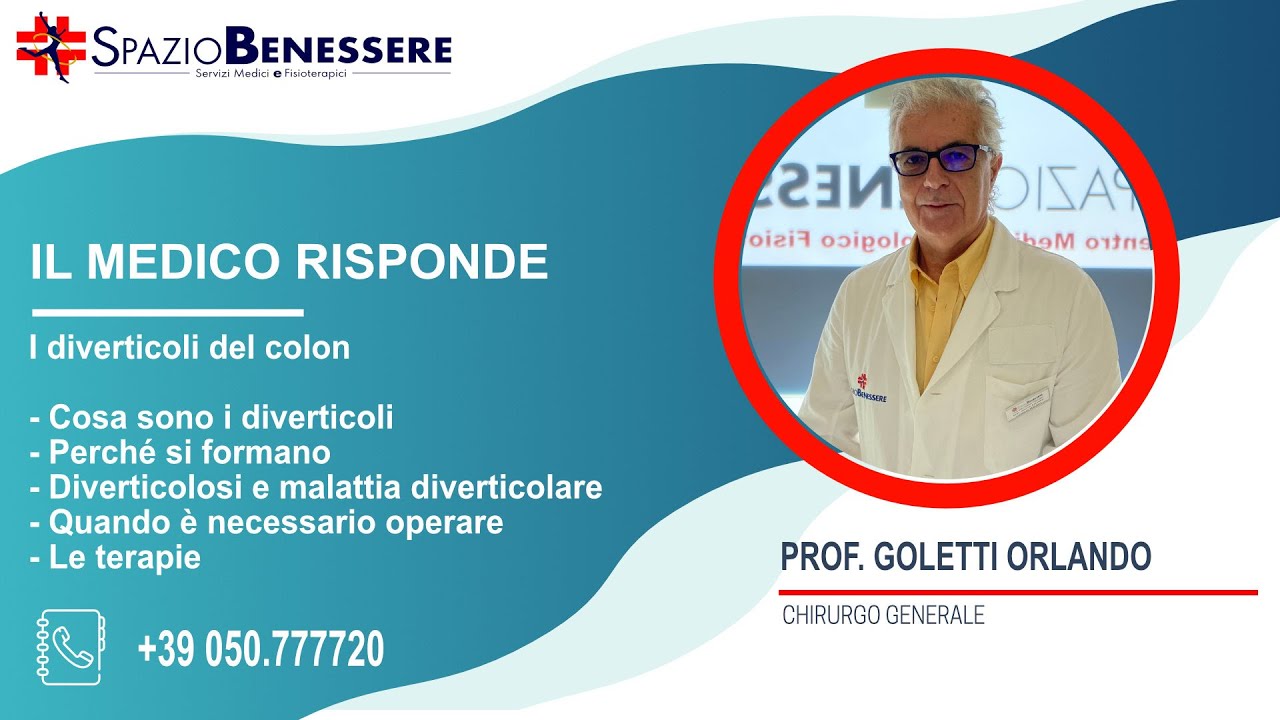 I Diverticoli del colon: Cosa sono, perché si formano, quali sono i rimedi