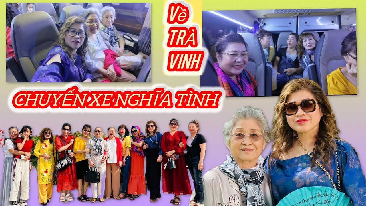 VLOG  VỀ VN TRẢI NGHIỆM CHUYẾN ĐI XA SÀI GÒN - TRÀ VINH THĂM SƯ THẦY ( em gái thứ 5 của má )P.1