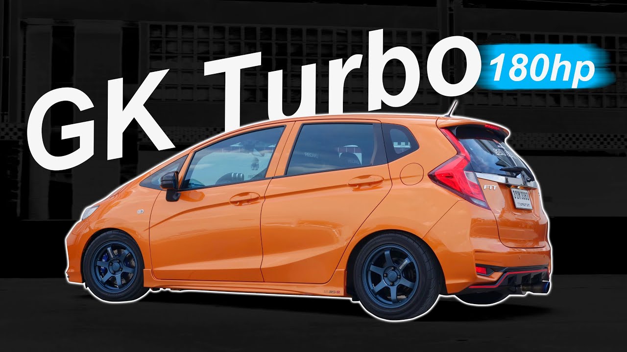 แท้ยกคัน Jazz Gk RS ญี่ปุ่น  Set Turbo 180hp แต่งเต็มคัน!!