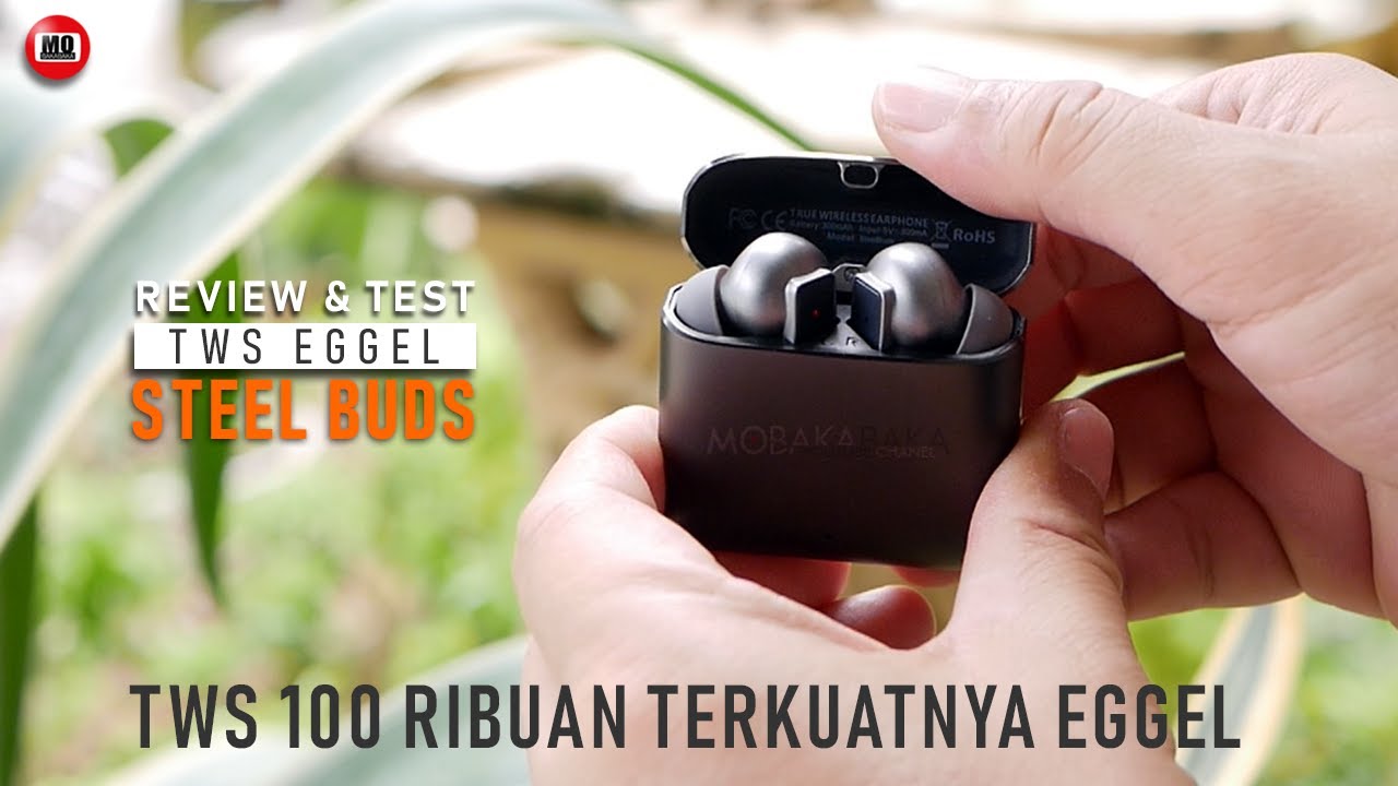 EGGEL STEEL BUDS | Review & Test Rekomendasi TWS 100 Ribuan