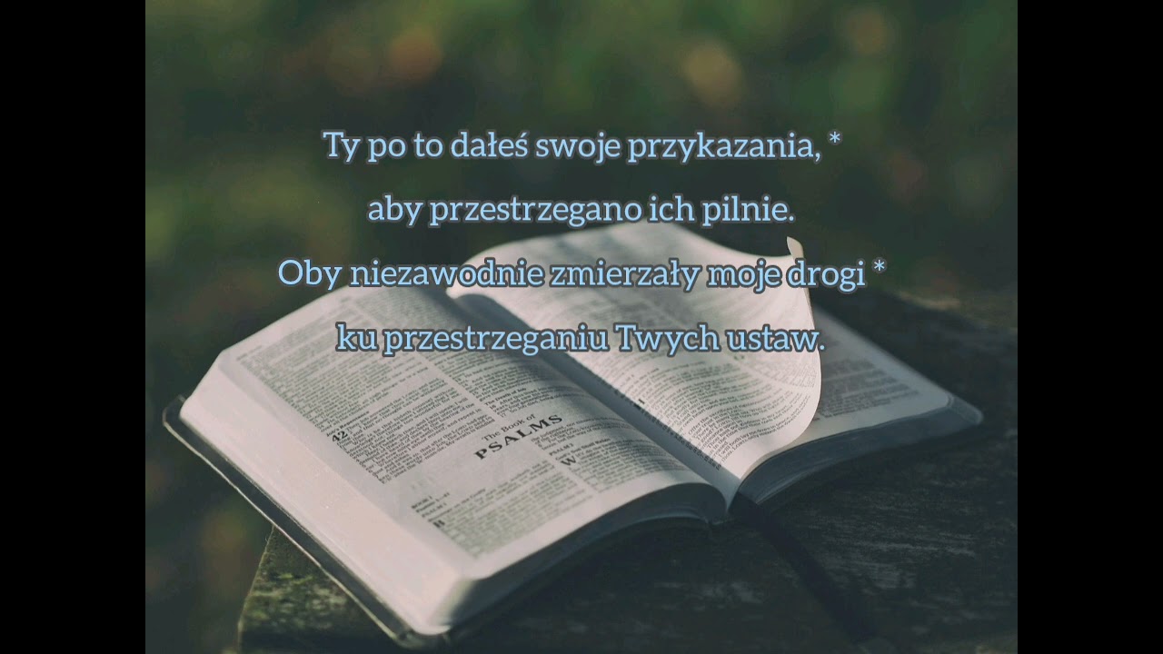 Psalm na dziś - 15.02.2026 - niedziela (Błogosławieni słuchający Pana)