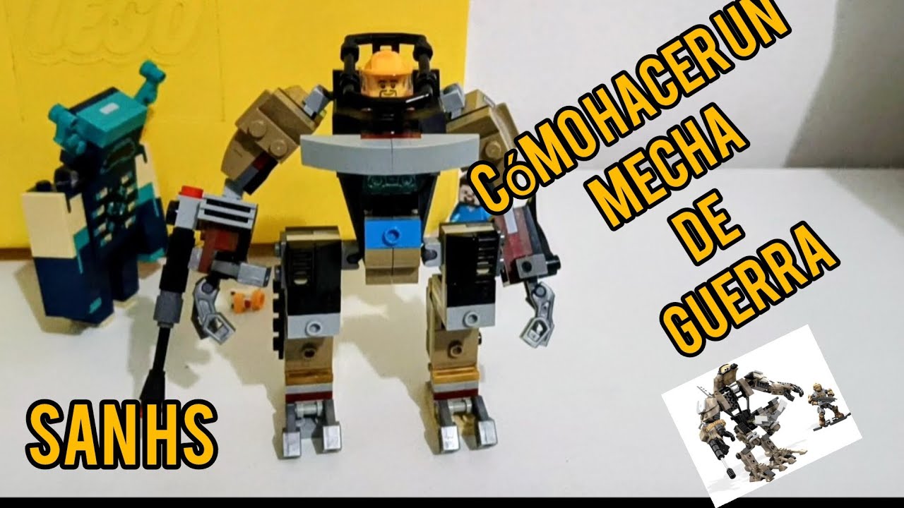 Cómo hacer un mecha de guerra en lego
