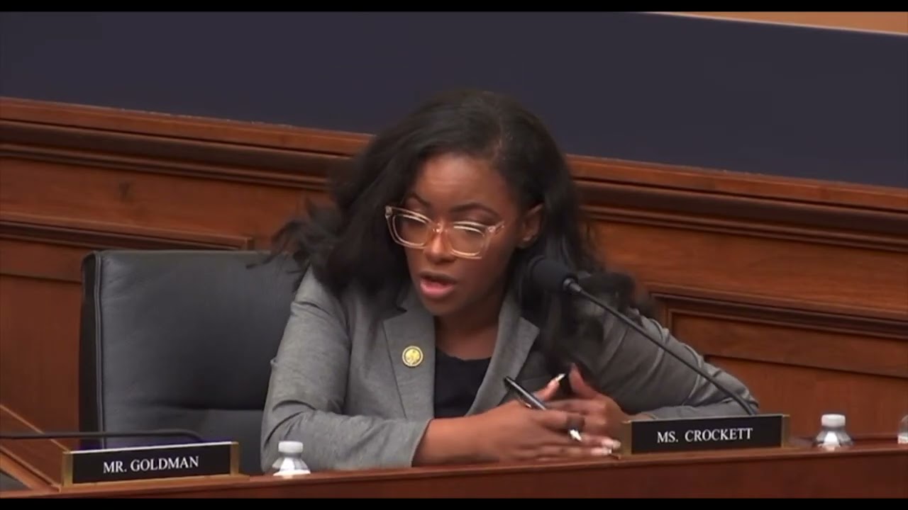 “They’re More Outraged by Language Than the Execution of a Mother” Rep. Jasmine Crockett