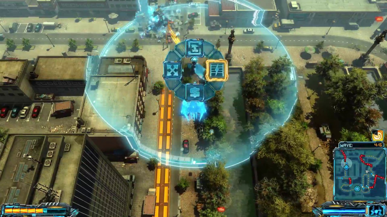 X-Morph: Defense - Plasma tower gameplay in Canada