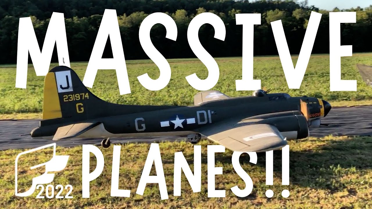 Flite Fest 2022 Huge rc airplane Compilation