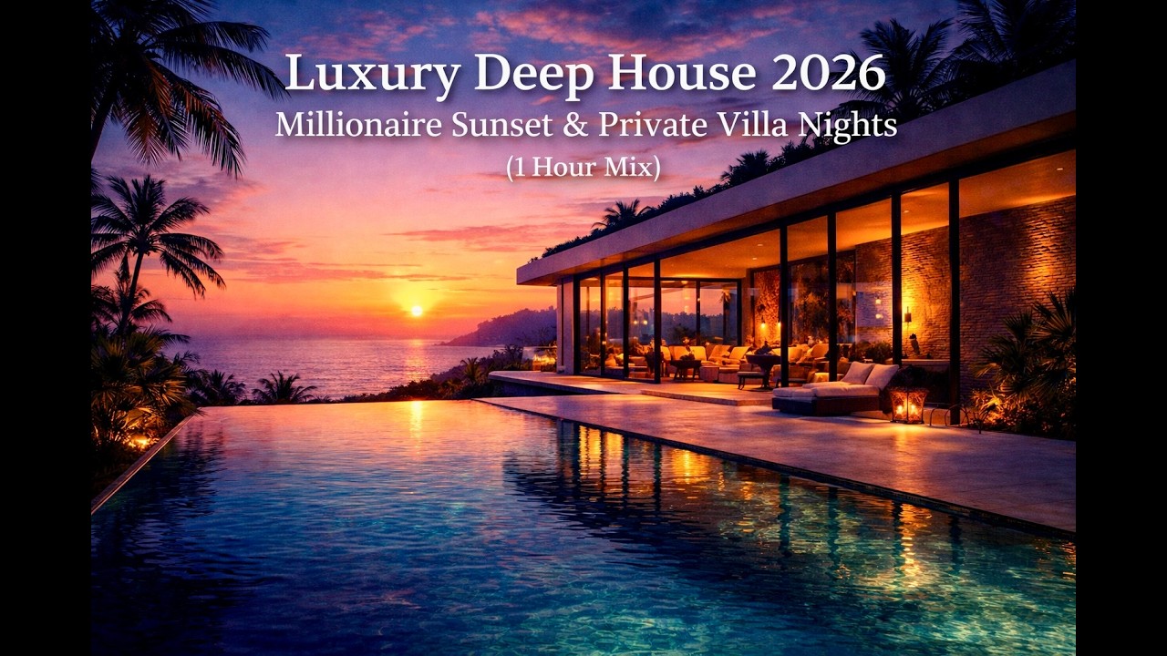 Luxury Deep House 2026 – Millionaire Sunset & Private Villa Nights (1 Hour Mix)