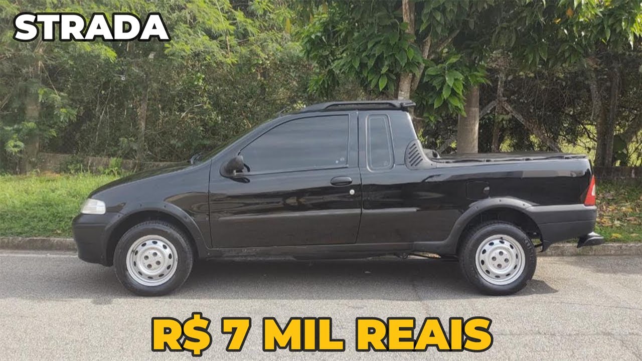 FIAT STRADA À VENDA POR APENAS 7 MIL REAIS
