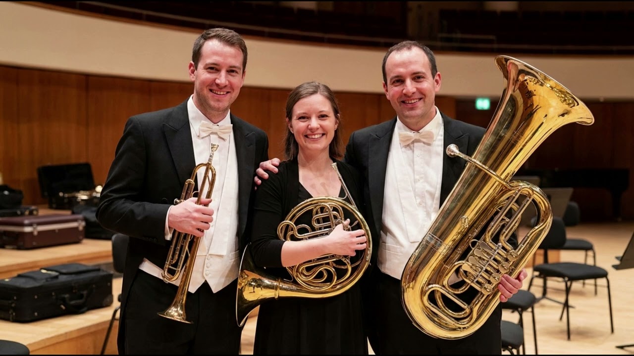 Beethoven: Adagio for Brass Trio (Trumpet, French Horn, Tuba)