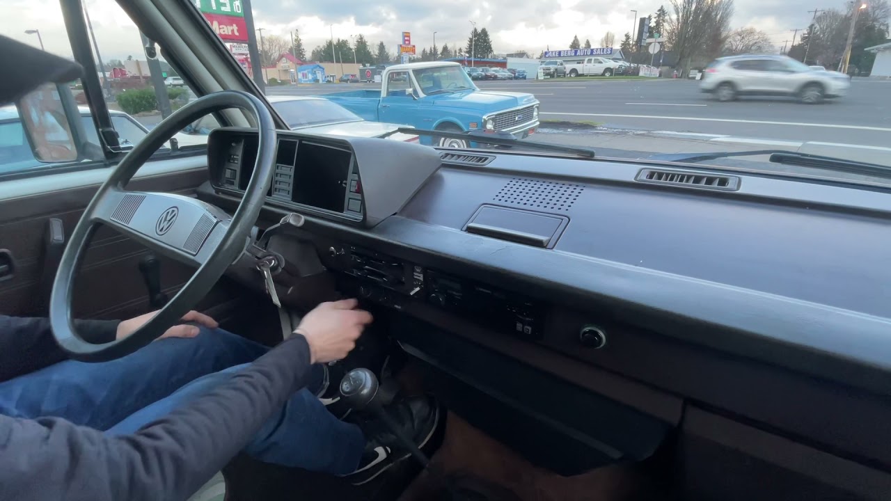 1983 VW Vanagon Westfalia Test Drive