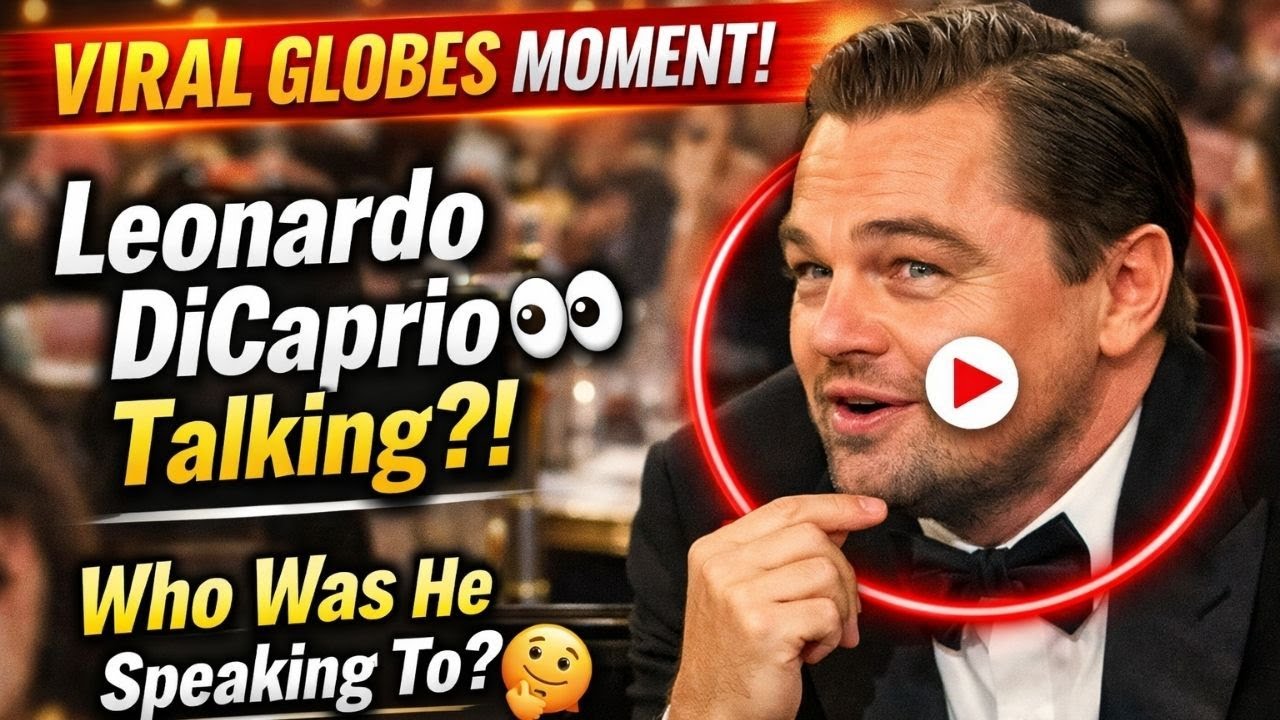 Leonardo DiCaprio’s Secret Table Chat Goes VIRAL! 🤯 | Golden Globes 2026