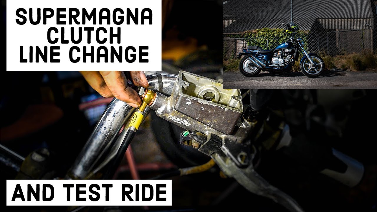 Clutch Line Change Motorcycle | Honda Supermagna VF750C | HEL Performance