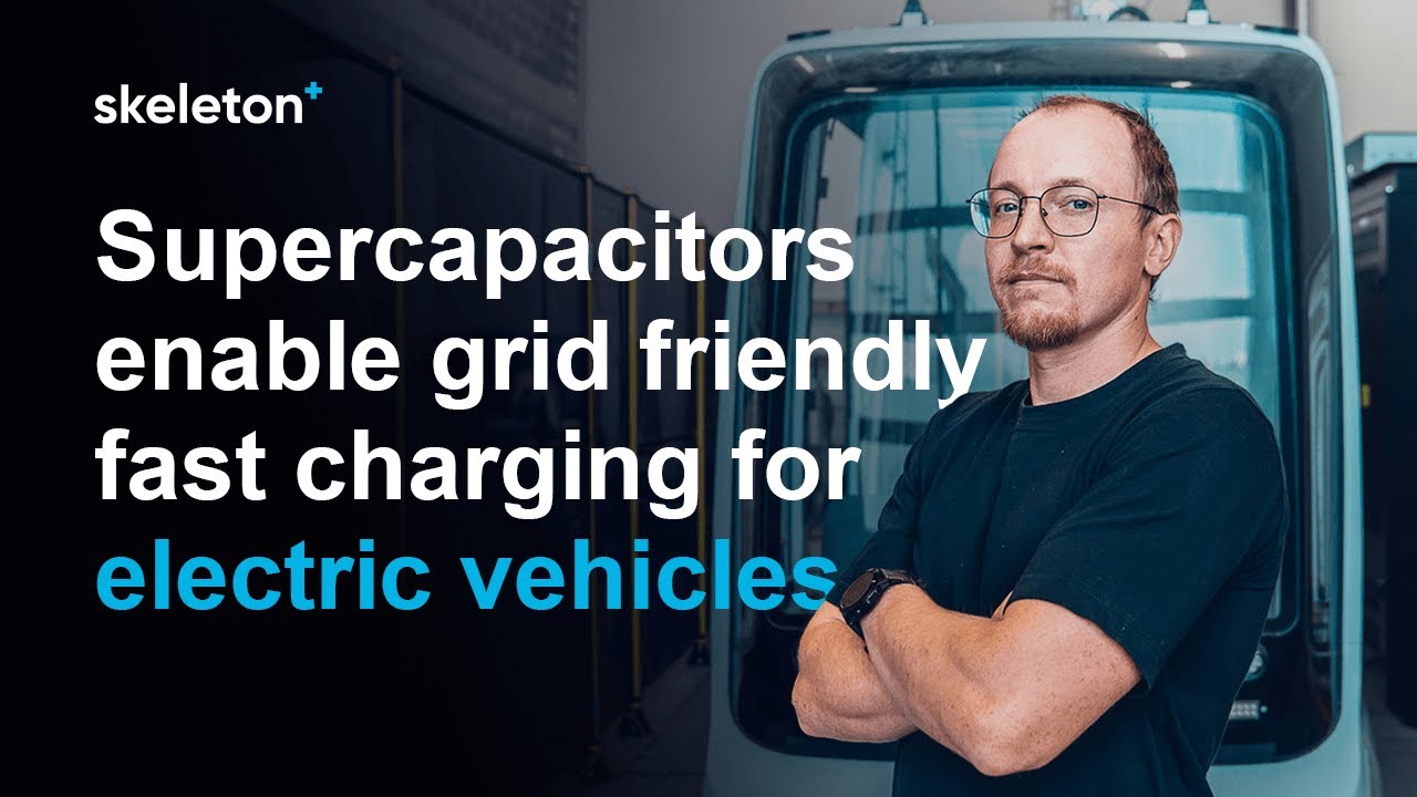 SUPERCAPACITORS enable grid friendly fast charging for ELECTRIC VEHICLES