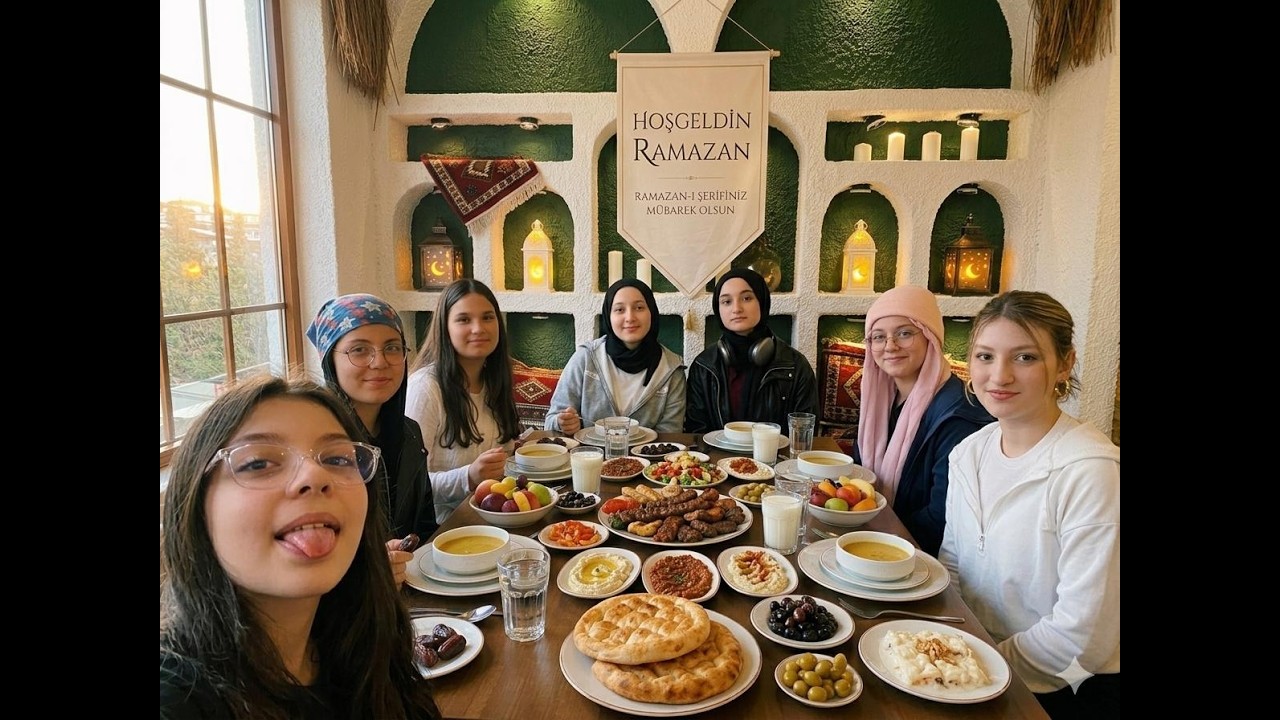 Okul iftarı in the world pango - aç kaldık😢