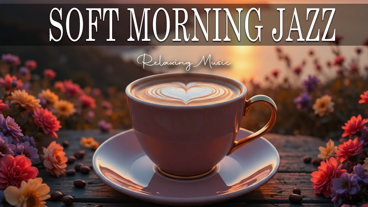Soft Morning Jazz Music ☕ Bossa Nova background for Great Moods, Stress Relief & Relaxing