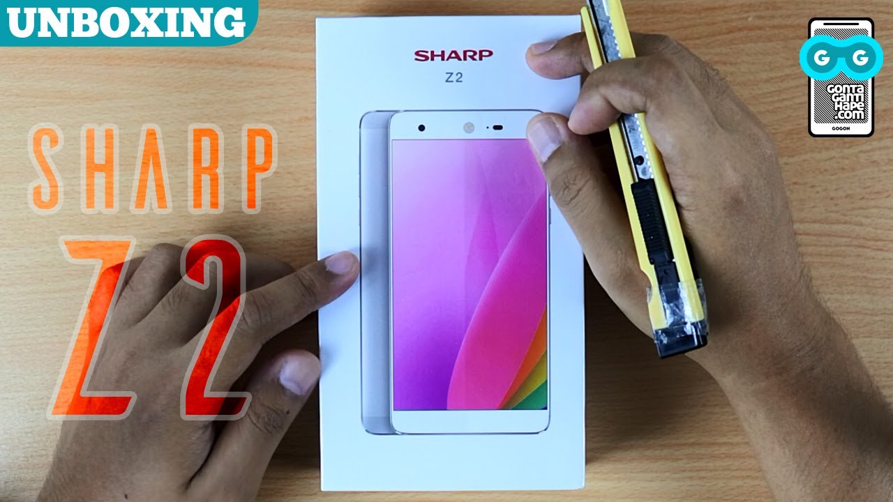Asyik, Sharp pun Resmi Menjual Smartphone RAM 4GB-nya di Indonesia - Unboxing Sharp Z2