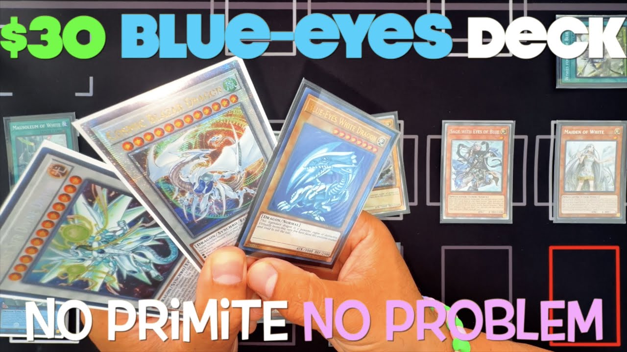$30 Pure Blue-Eyes Deck Profile 2025! INSANE End Board on a Budget!