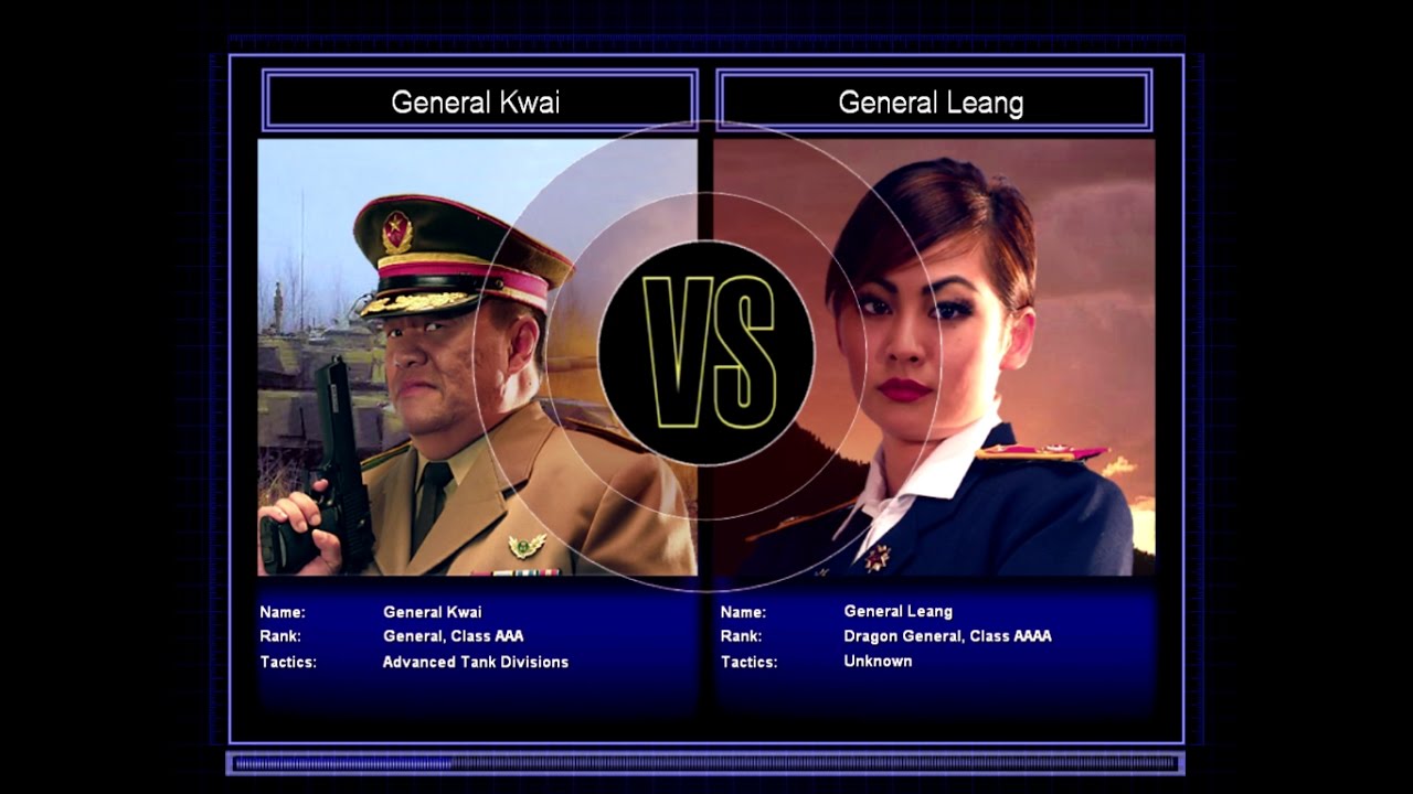 Command & Conquer General Zero Hour Challenge General Kwai VS General Leang Hard Mode #7