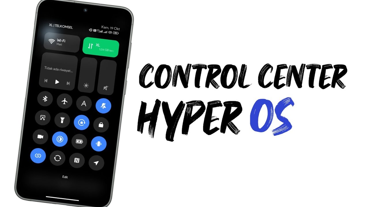 Cara Ganti Control Center MIUI 14 ke HyperOS / No Root / Work in Xiaomi, Redmi, and Poco