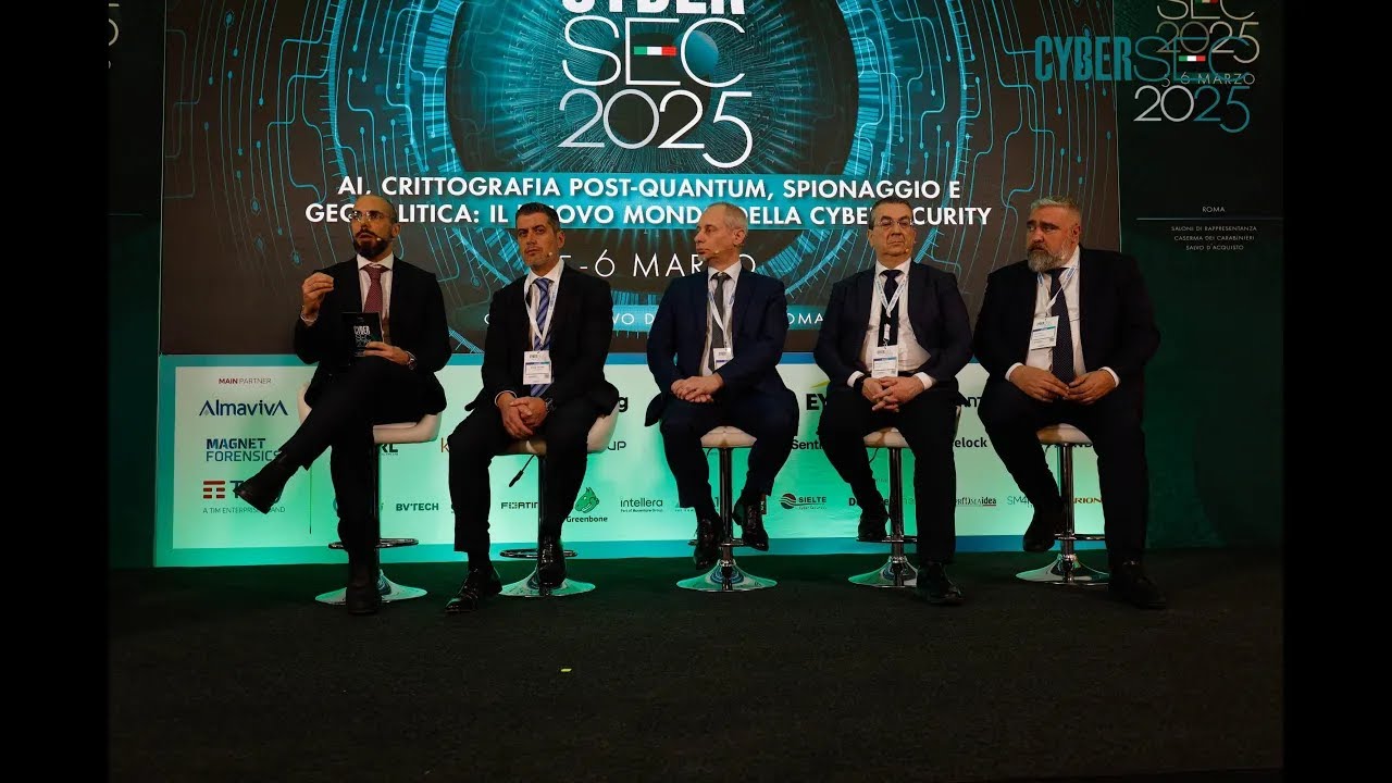 CyberSEC2025. Panel “L’AI nell’Intelligence e nella Cybersecurity: opportunità e rischi“