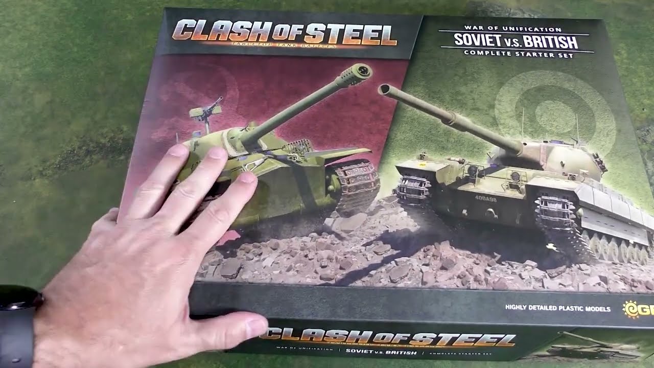 Clash of Steel: British versus Soviet Starter - Unbox and review