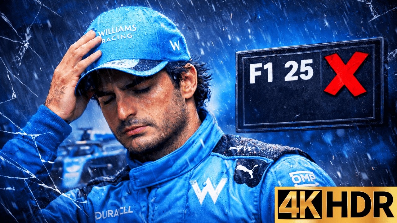 Carlos Sainz Melbourne Drive | F1 25 Ultra Realistic 4K #formula1